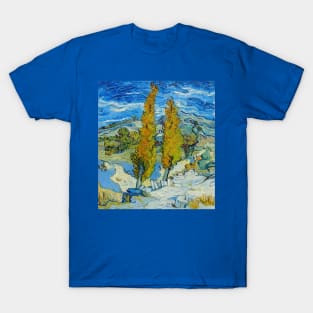 "Two Poplars" Vincent van Gogh T-Shirt